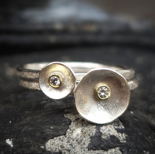 Luna Diamond Ring Set