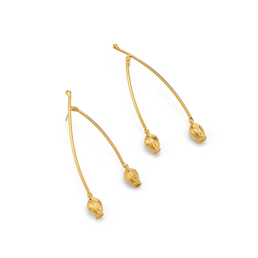 Hawthorn Stem Earrings
