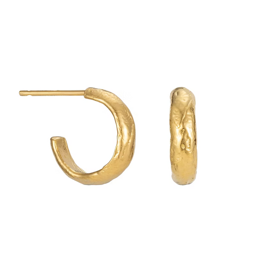 Dor Hoop Earrings - Gold