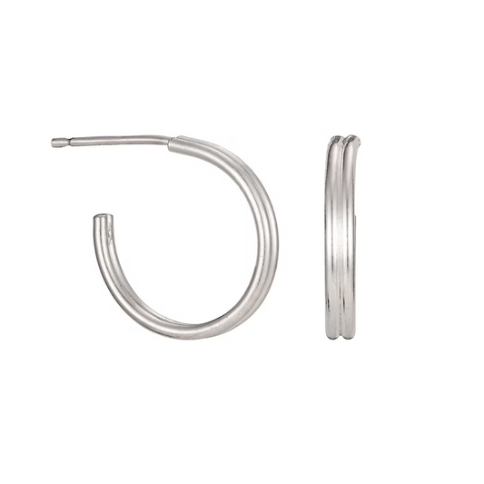 Brome Hoops - Silver