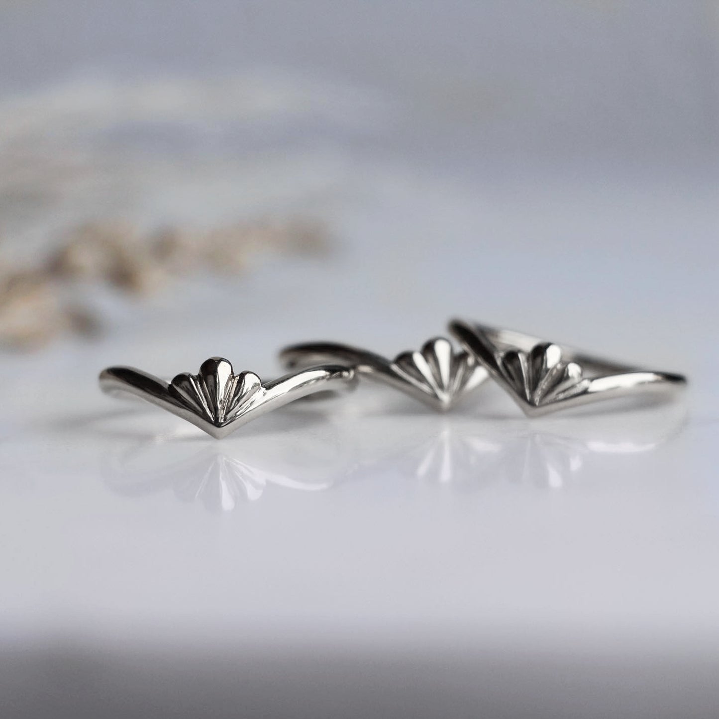 Ariel ring silver