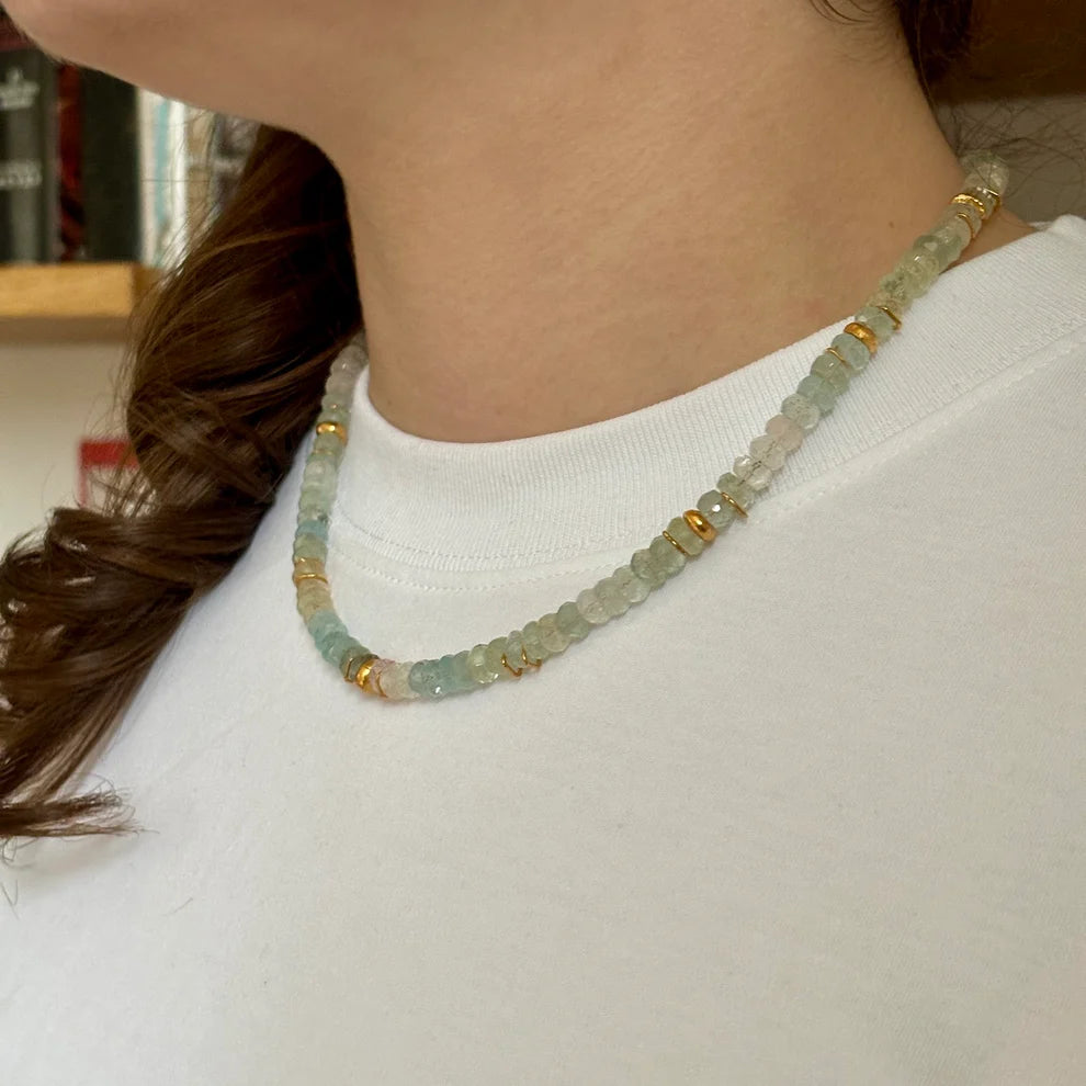 Indian Summer Necklace Aqua