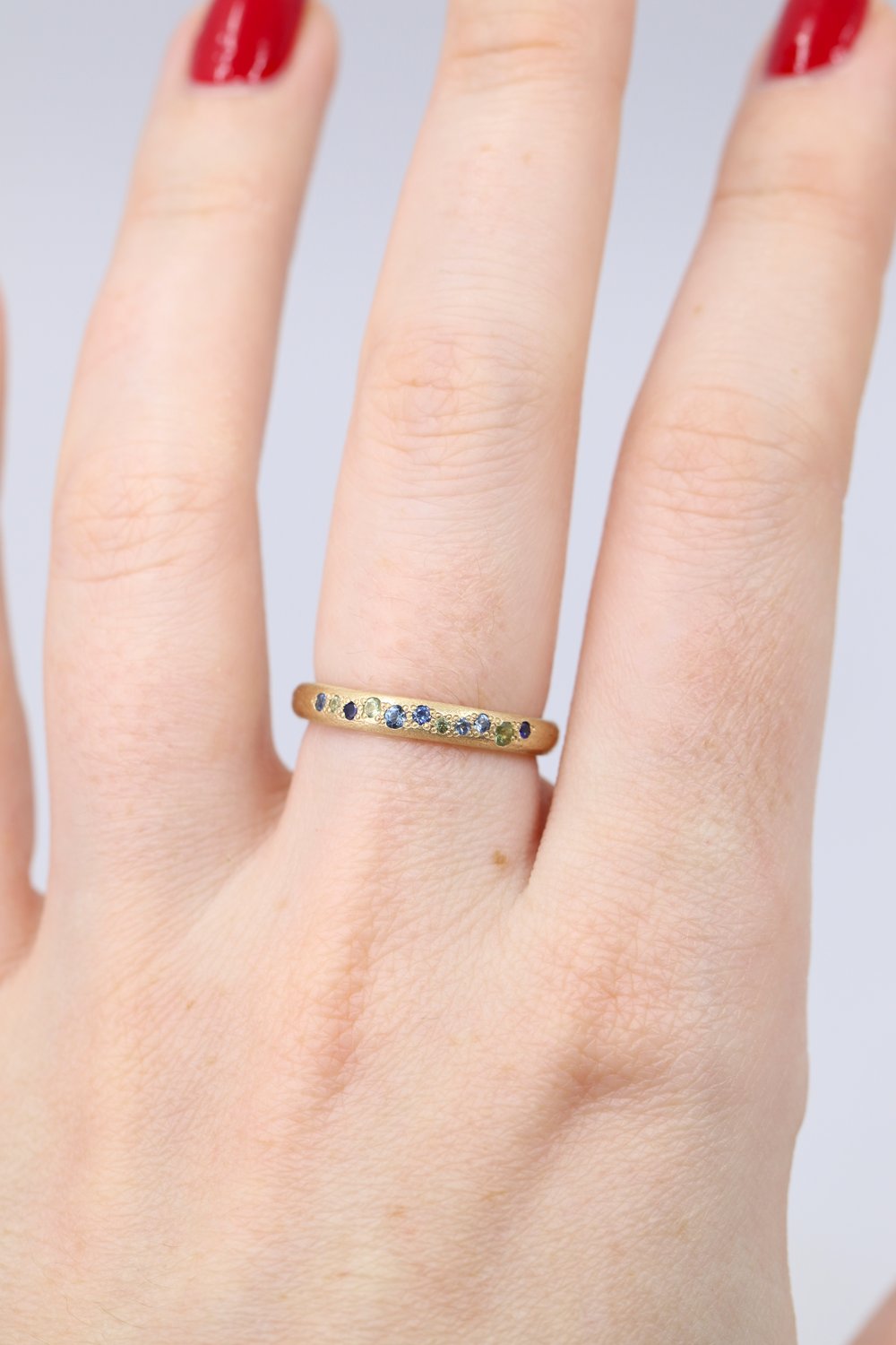 Seafoam Scatter Ring