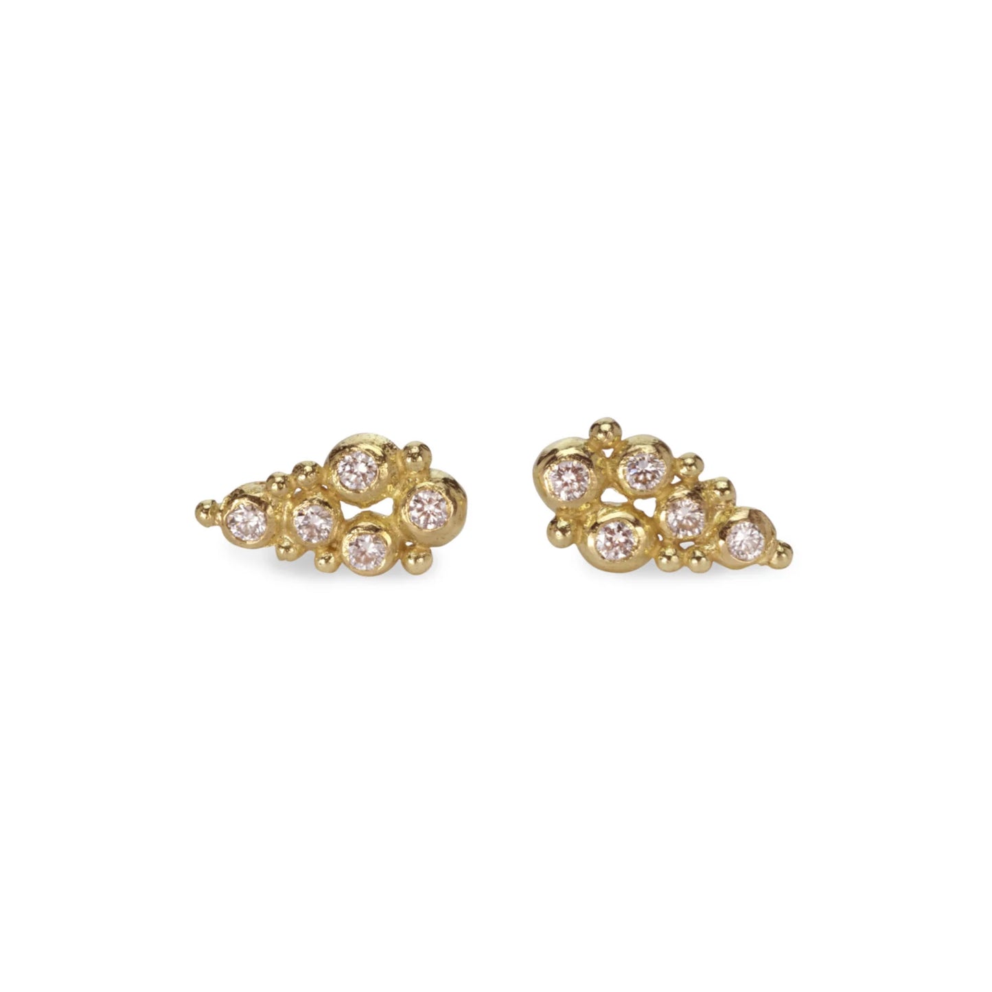 Cluster Granule Stud Earrings