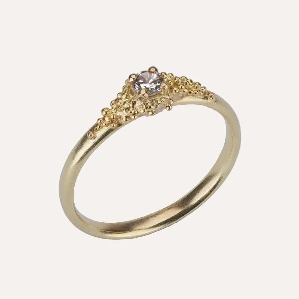 Diamond Cluster Ring