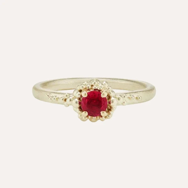 Ruby Cluster Ring