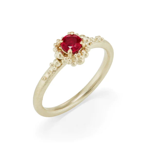 Ruby Cluster Ring