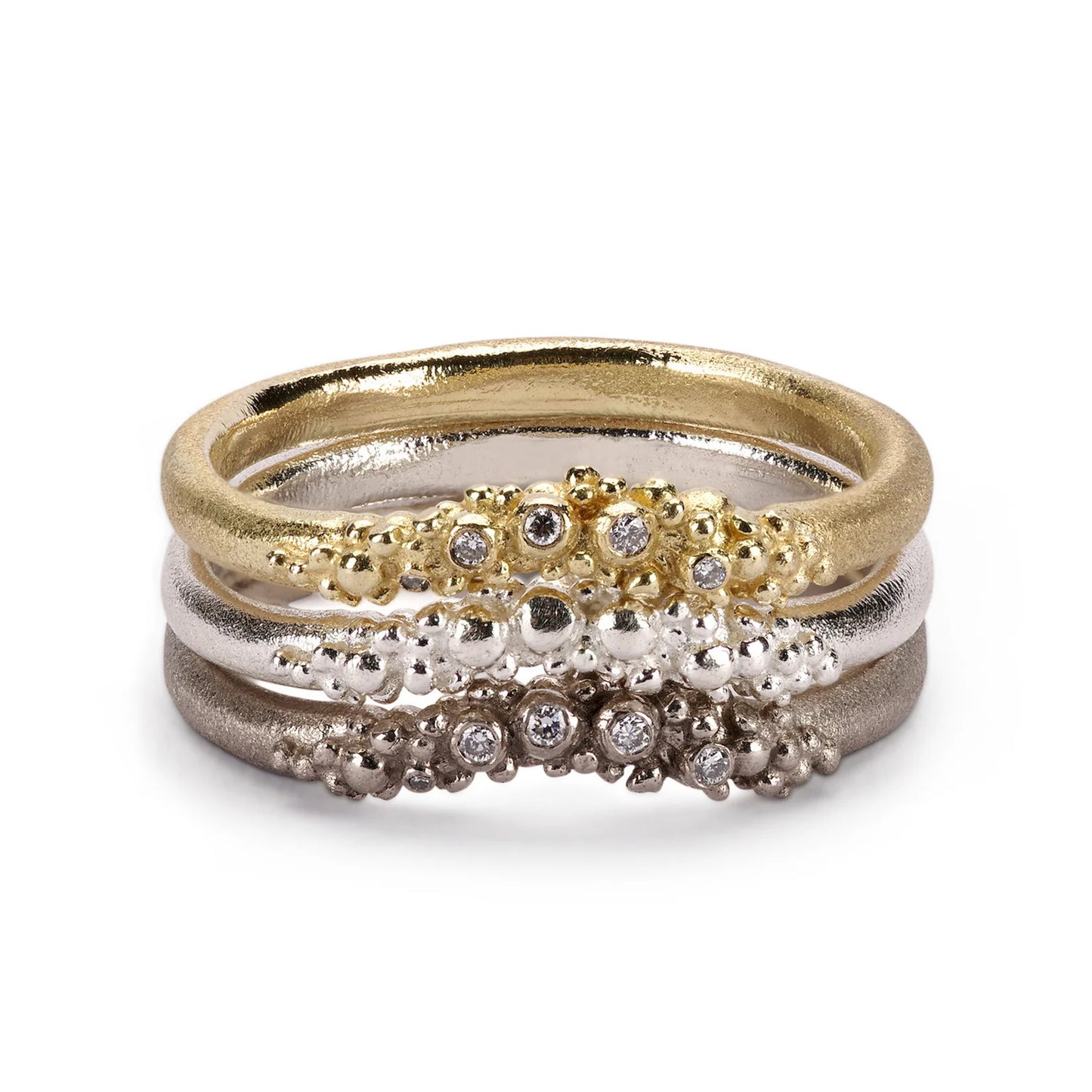 Diamond Contour Ring