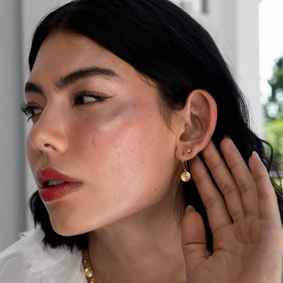 Nomad Drop Earrings Gold