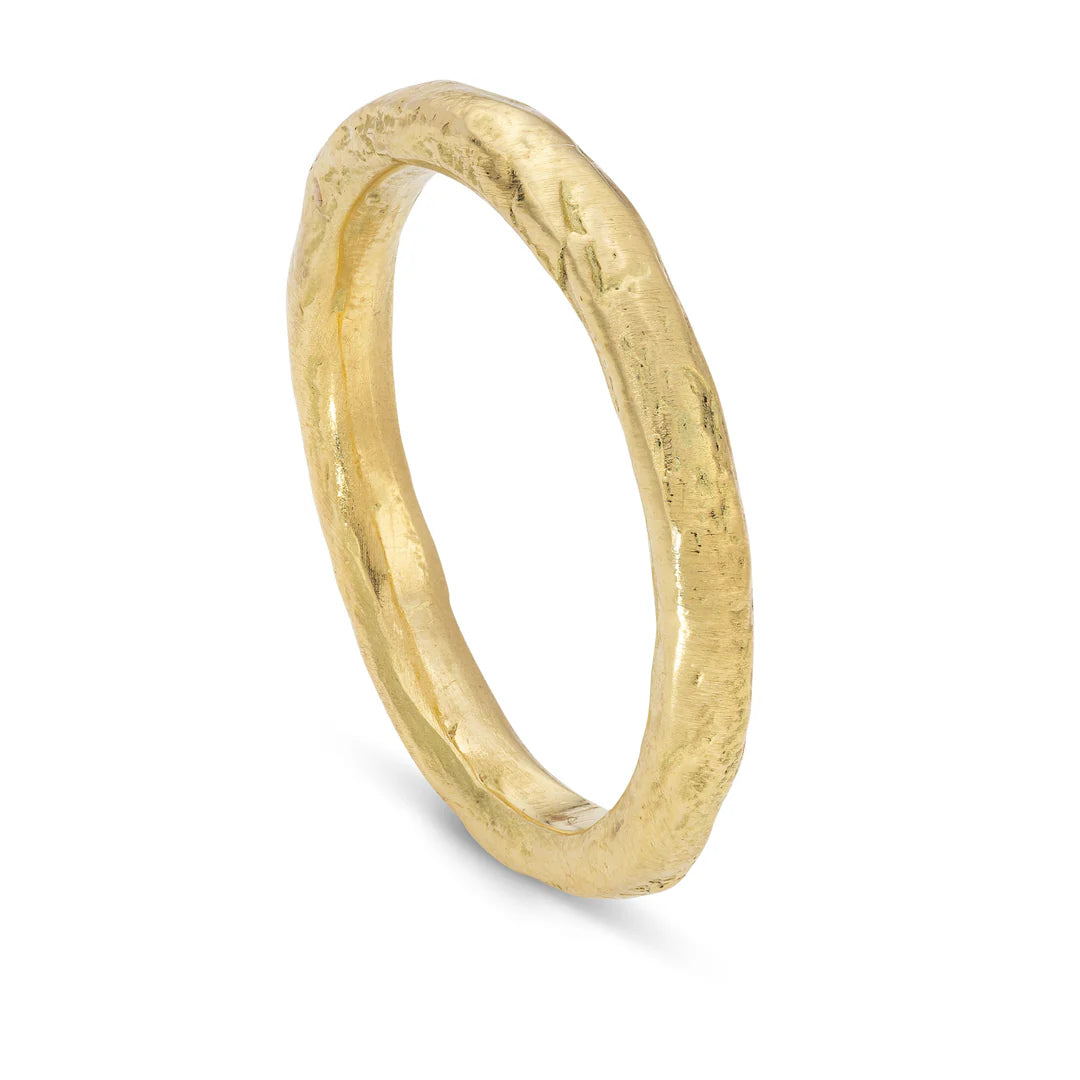 Yellow Gold Regular Rock Ring