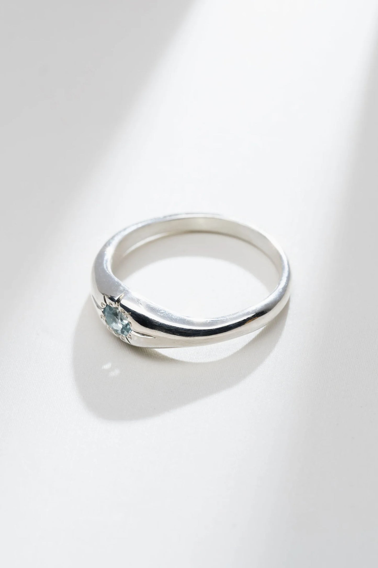 Mini Aquamarine Ring