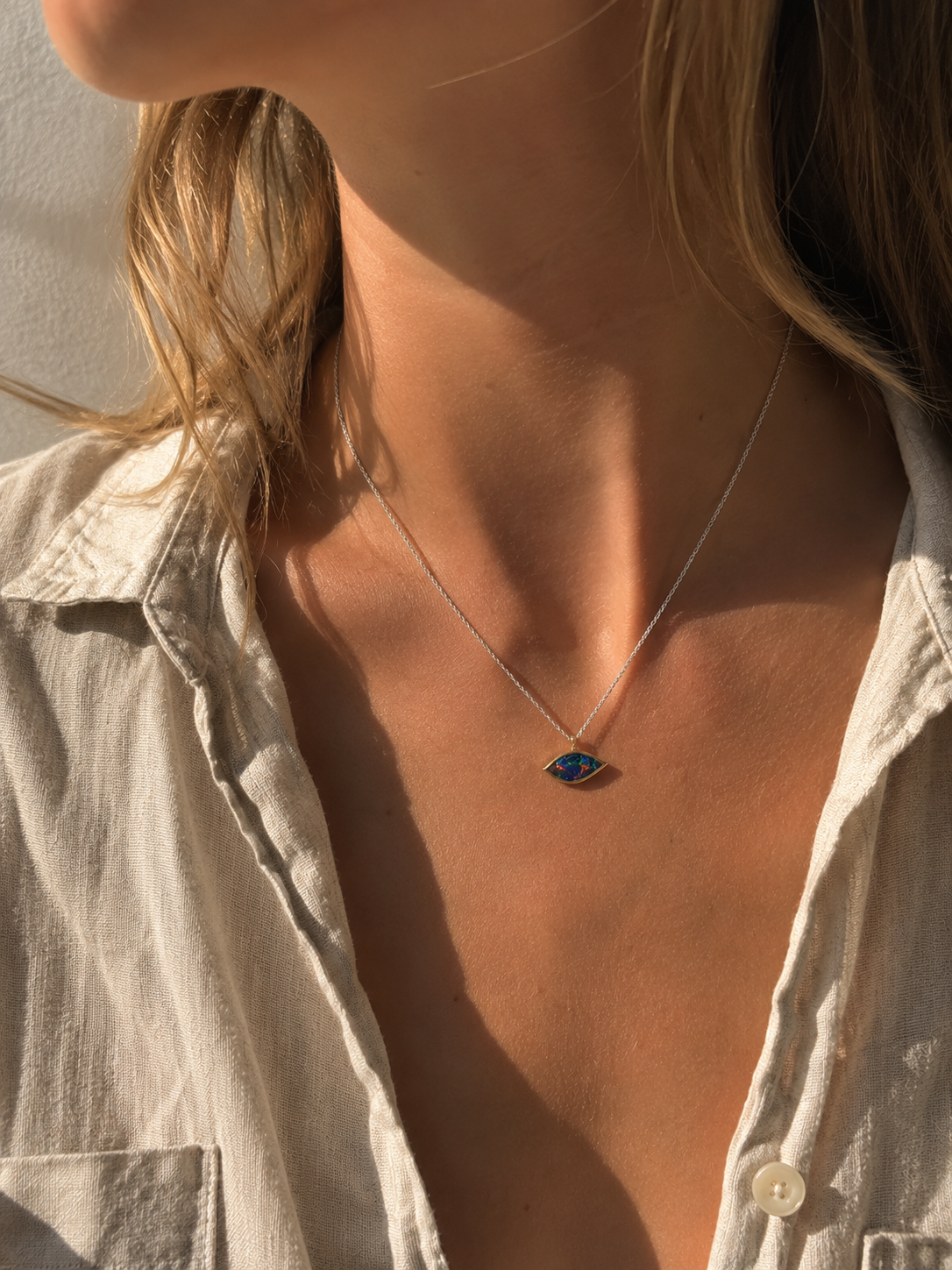 Opal Doublet Necklace