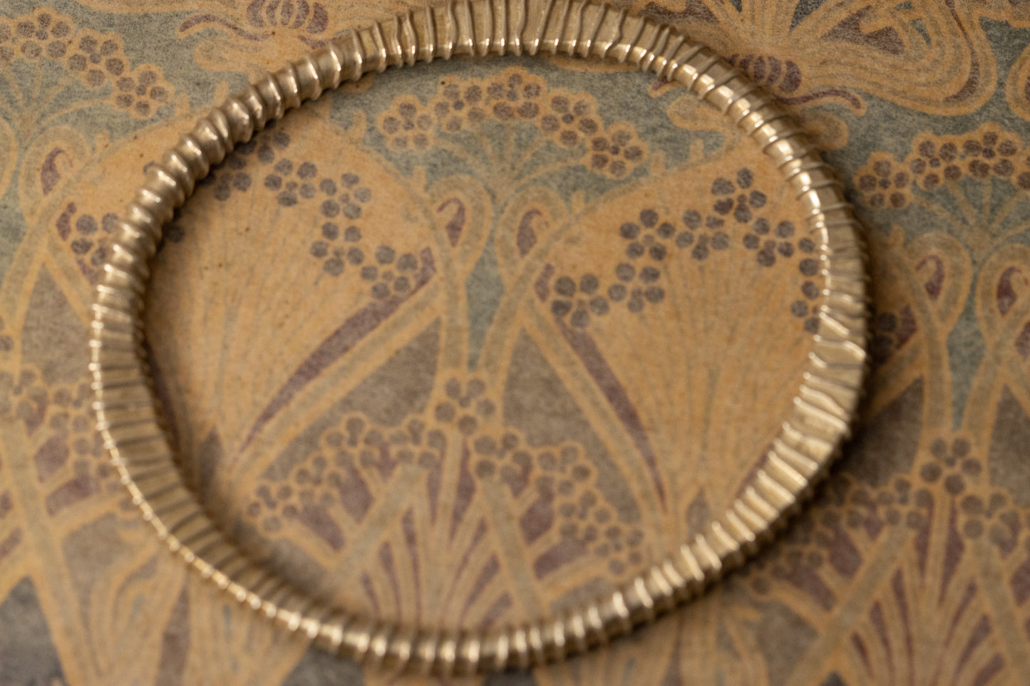 Heavy textured bangle