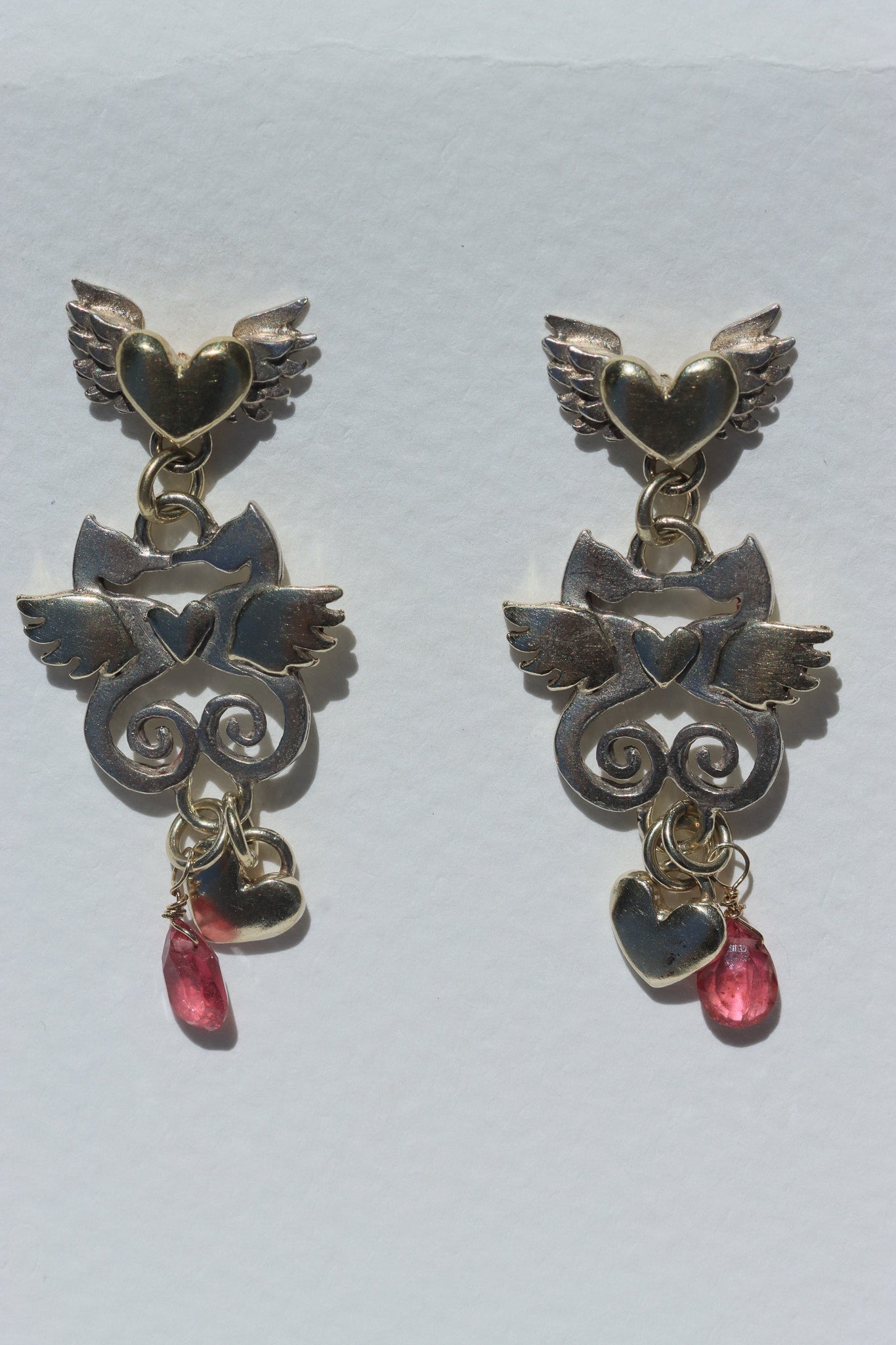 VAULT - Sophie Harley Silver & Gold plated Seahorse Earrings