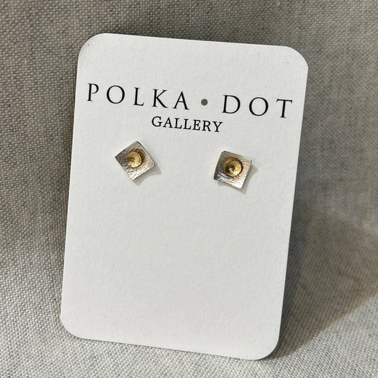 Square Stud Earrings
