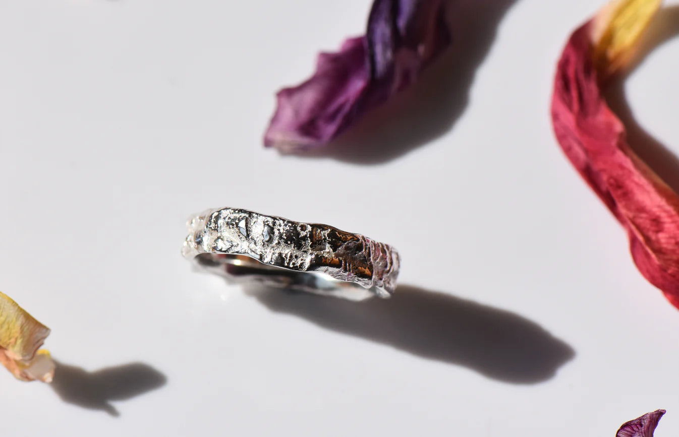 Hawthorn band silver 4mm