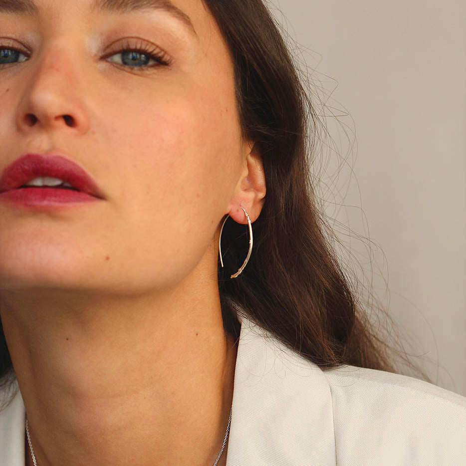 Orno Slice Earrings - Gold