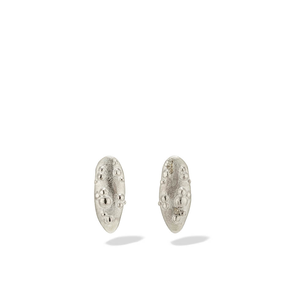 Orno Oval Stud Earrings