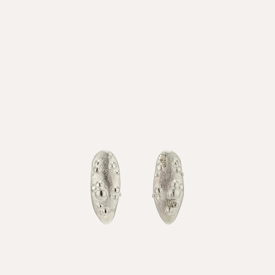 Orno Oval Stud Earrings