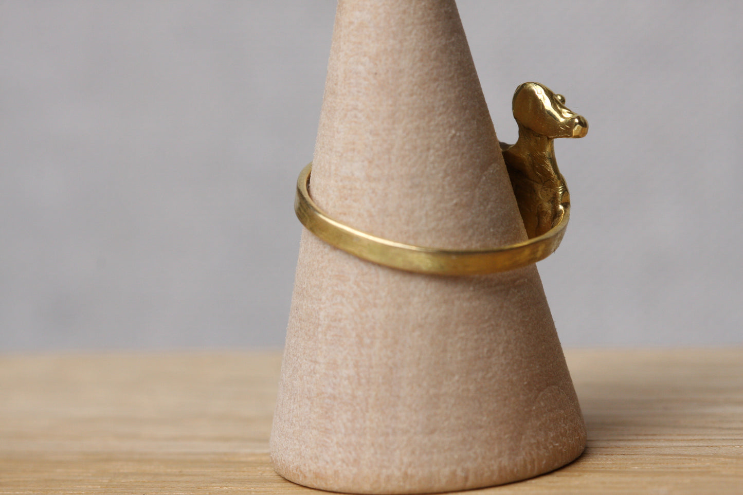 VAULT - Olga Bonne 18ct yellow gold Duck ring