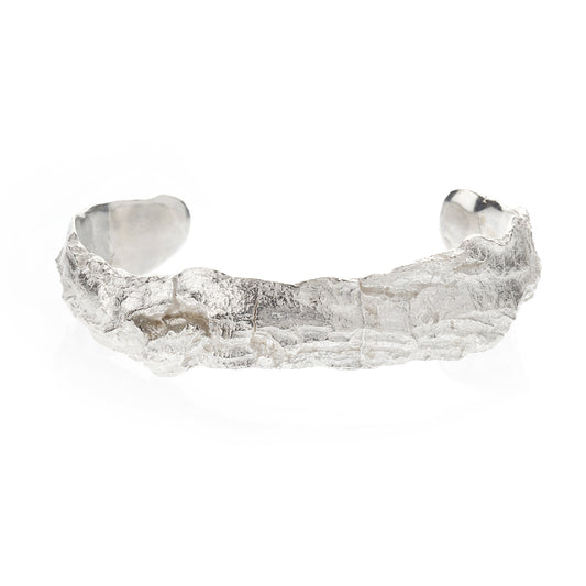 Silver Oak Cuff Bracelet