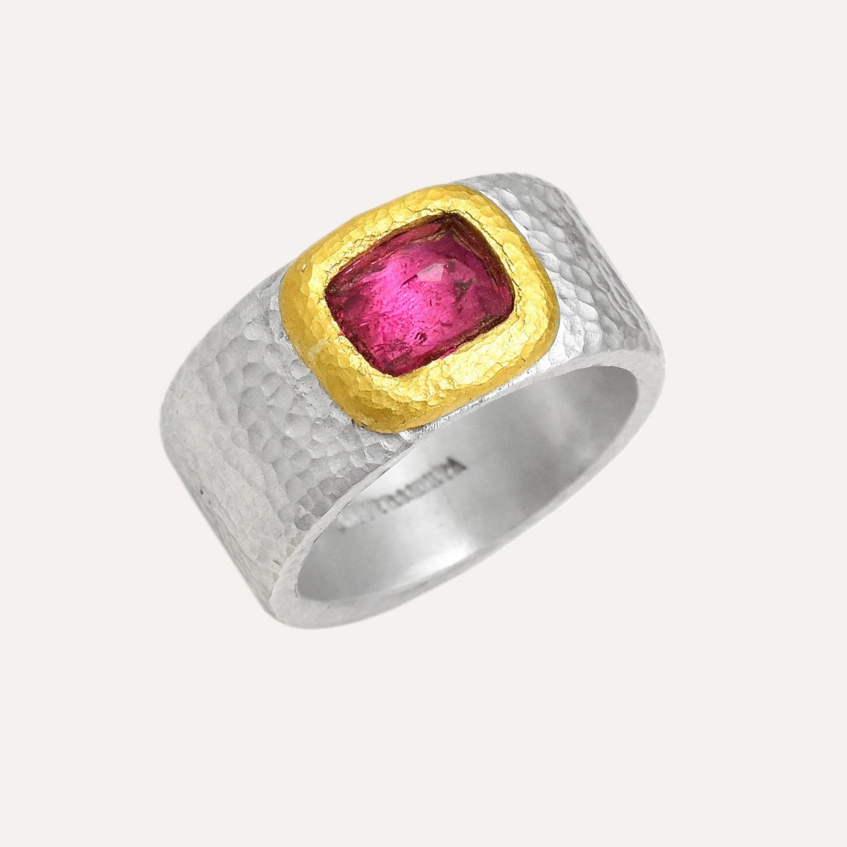 Pink Tourmaline Ring
