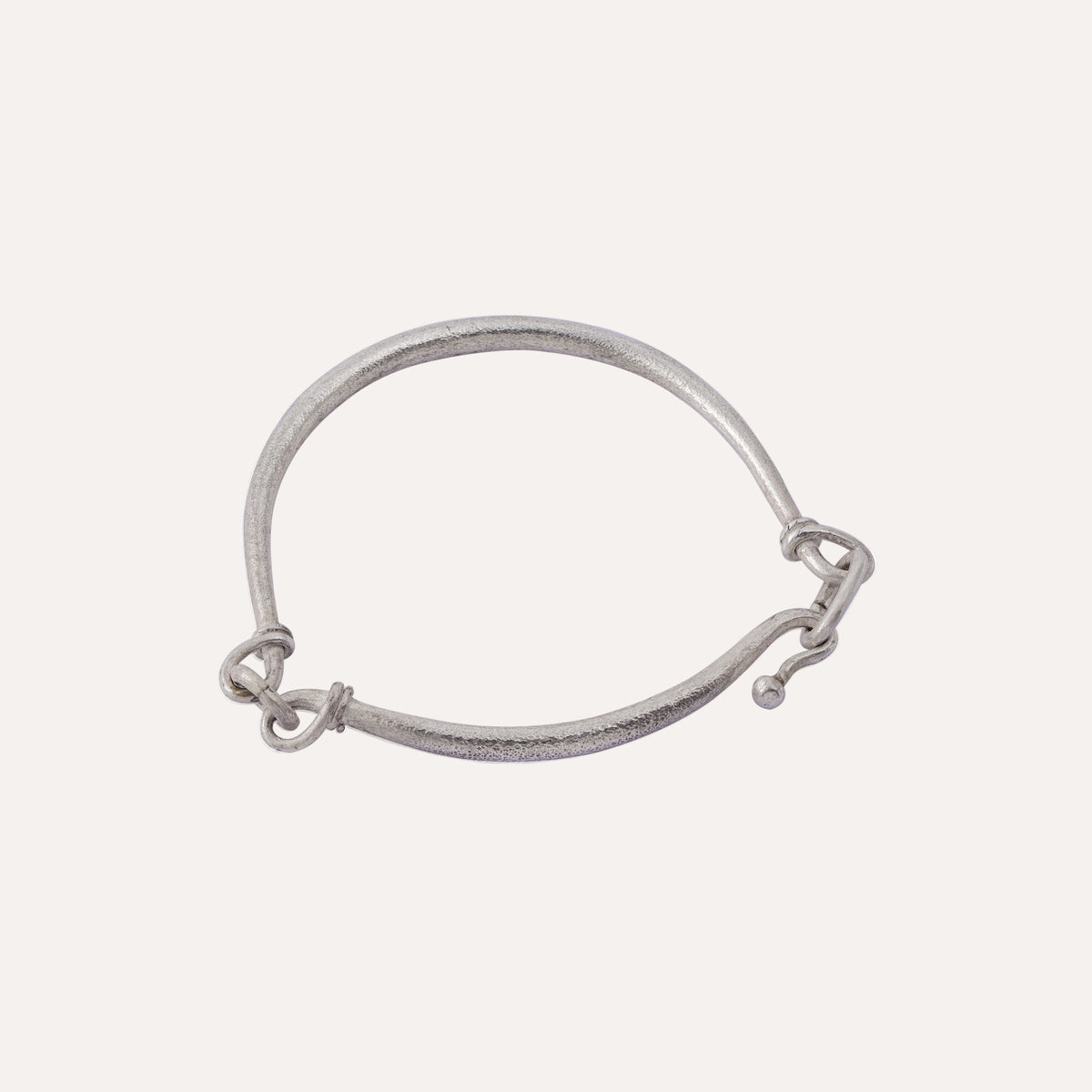 Silver Torque Bracelet