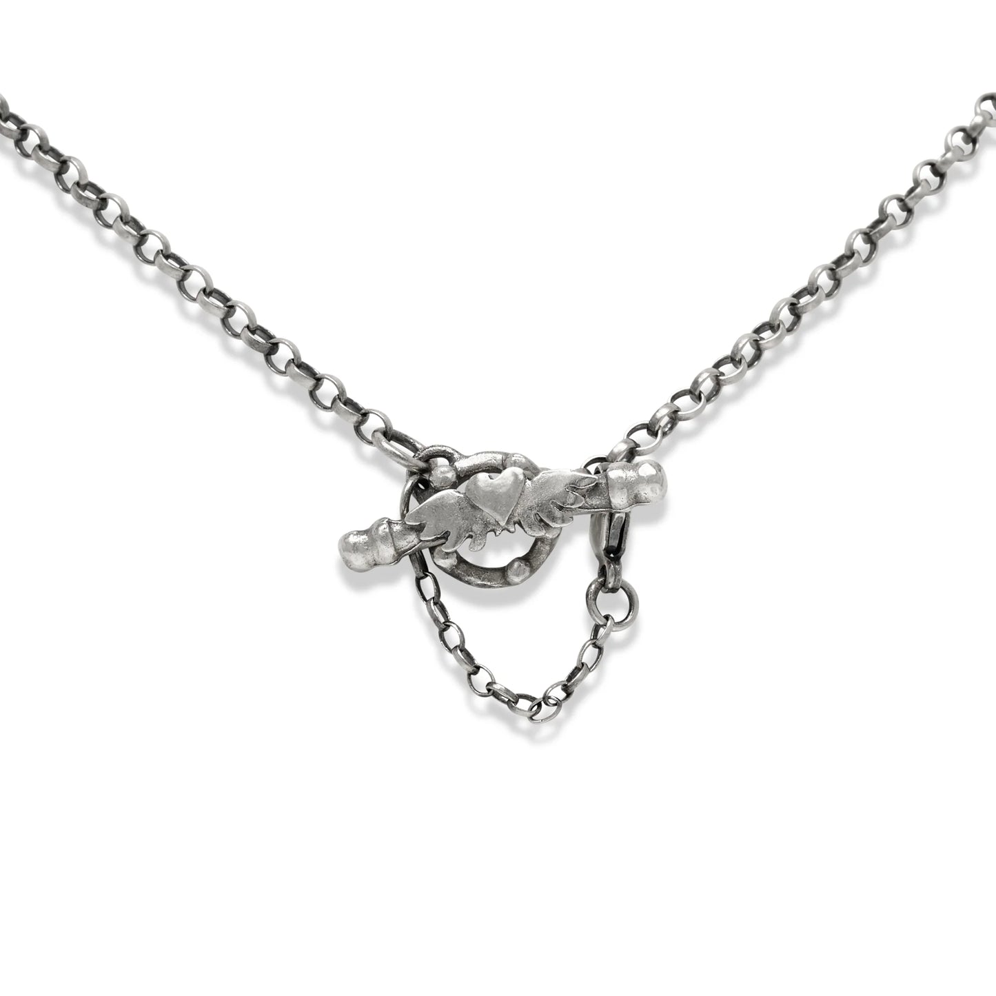 Kissing Seahorse Necklace