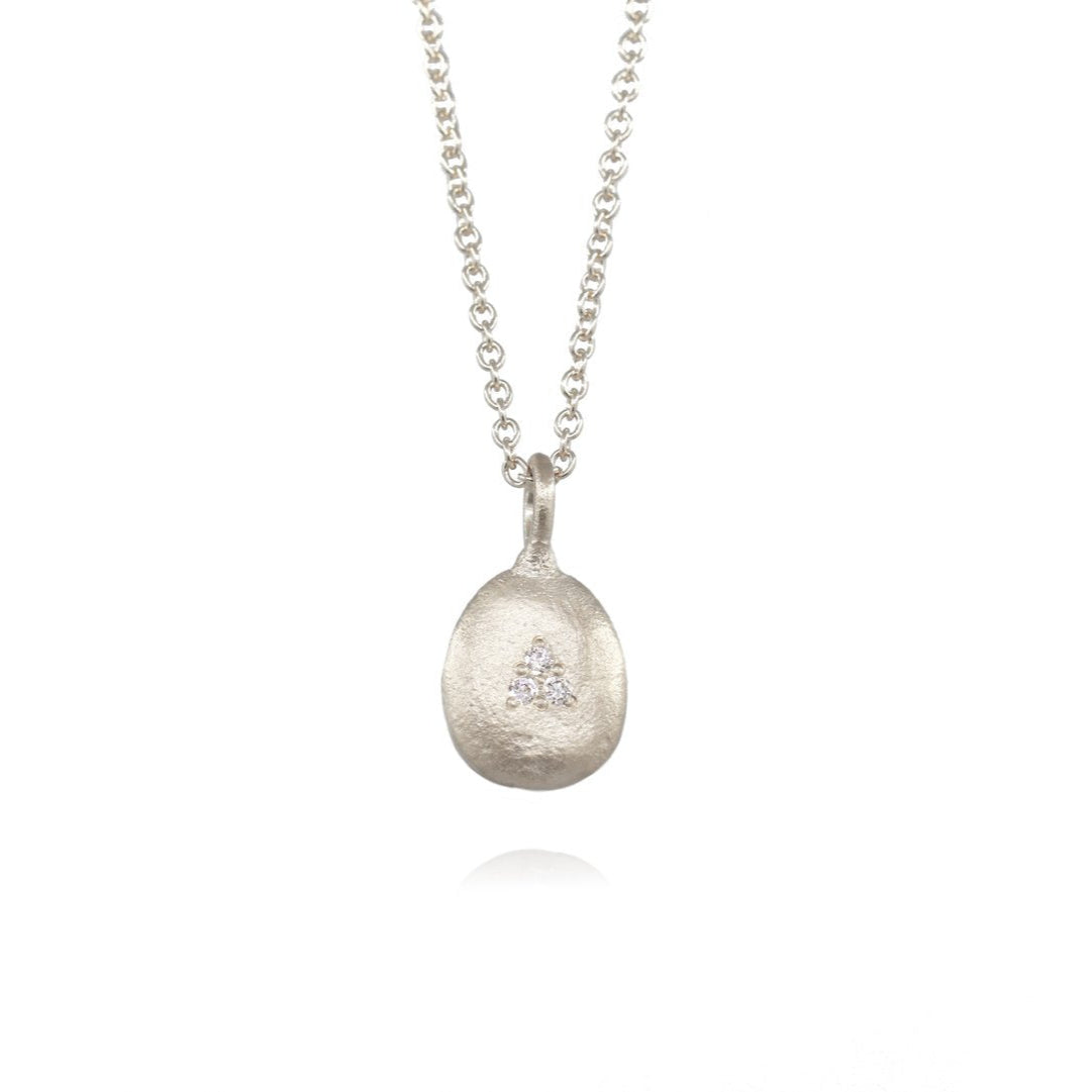 Silver & Diamond Pendant