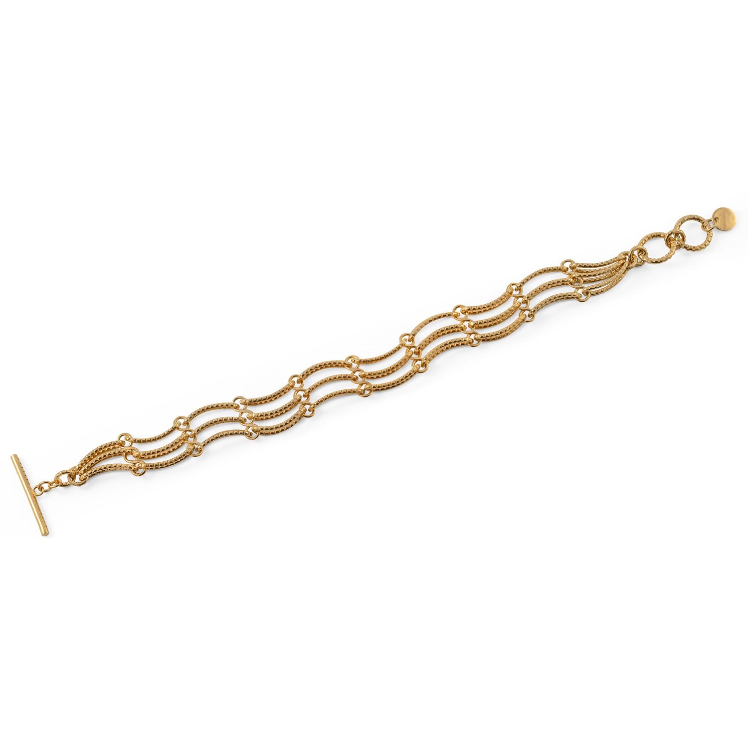 gold serpentine bracelet