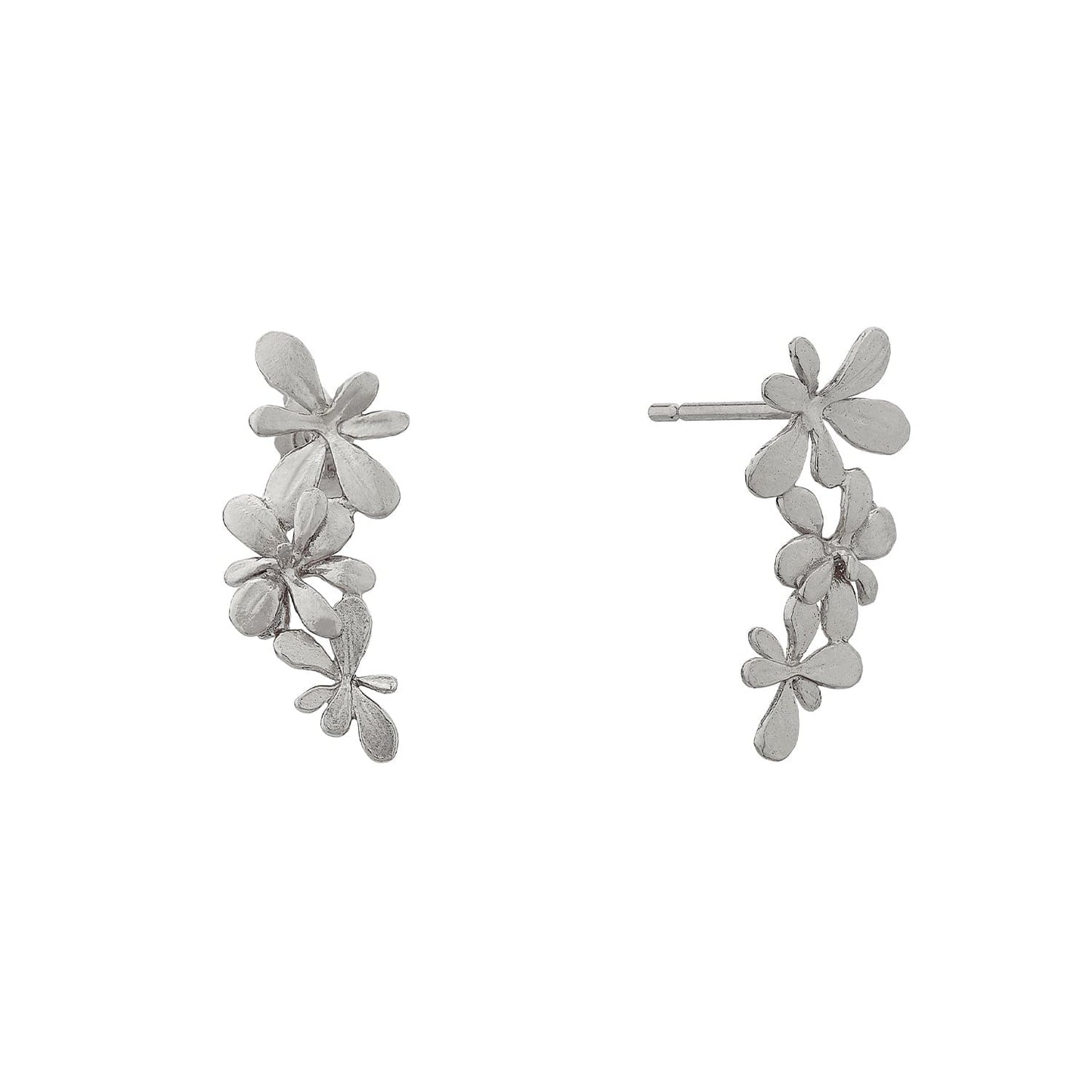 Sprouting Rosette Stud Earrings