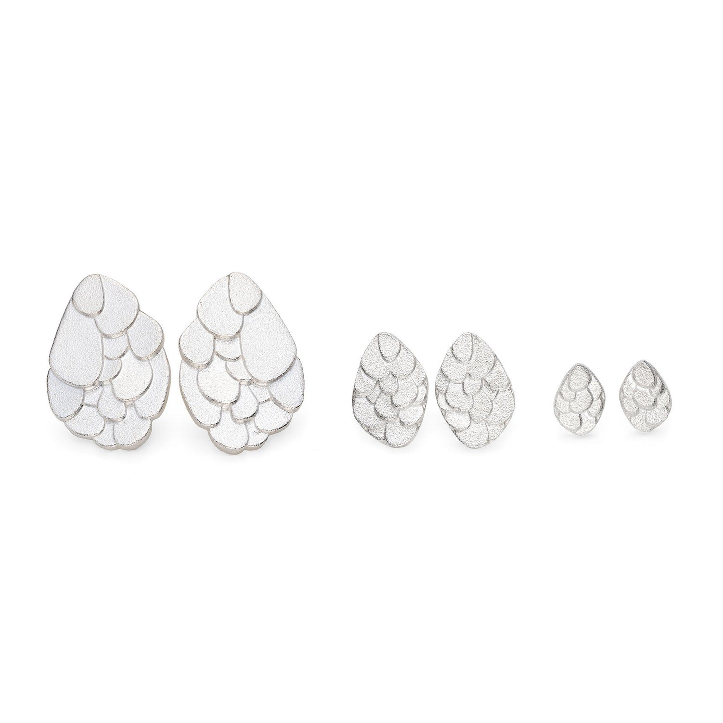 Silver Kimana Studs