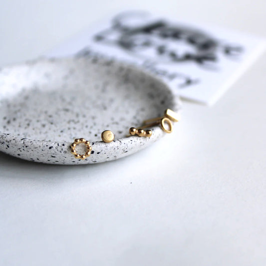 mix and match stud set gold