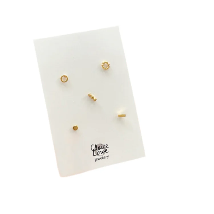 mix and match stud set gold