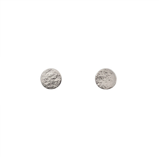 paillette silver studs