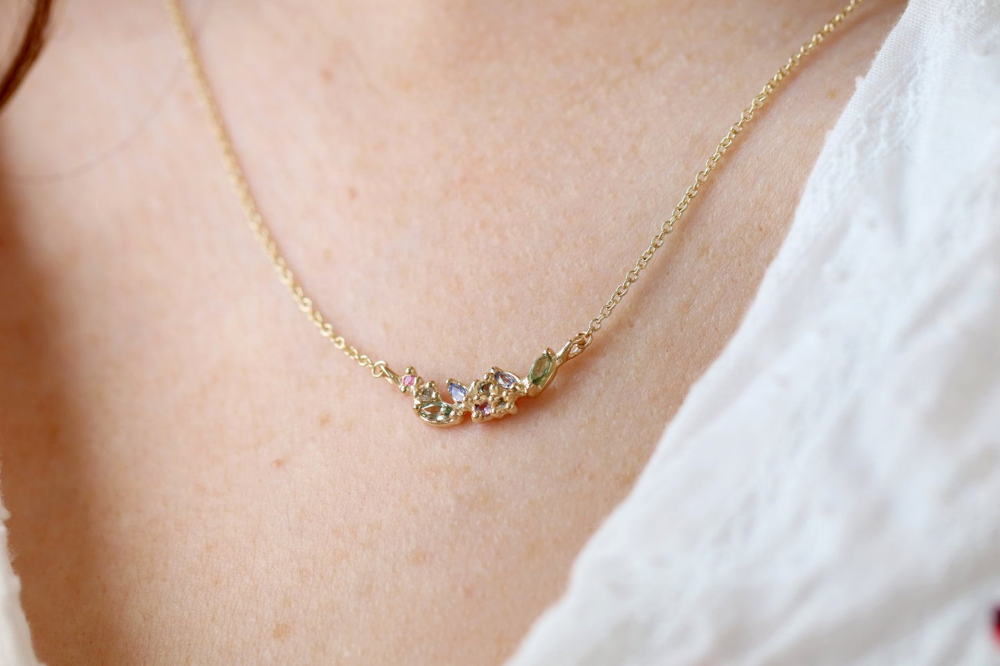 Floral Pastel Necklace
