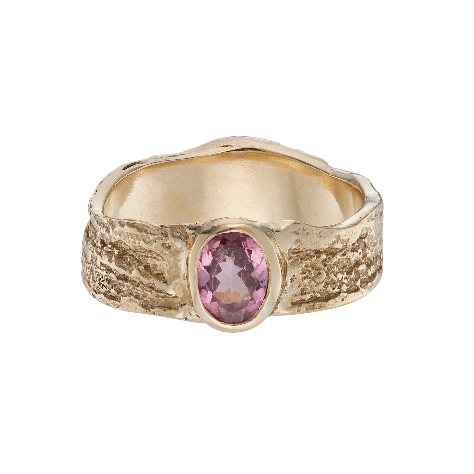 pink sapphire ring
