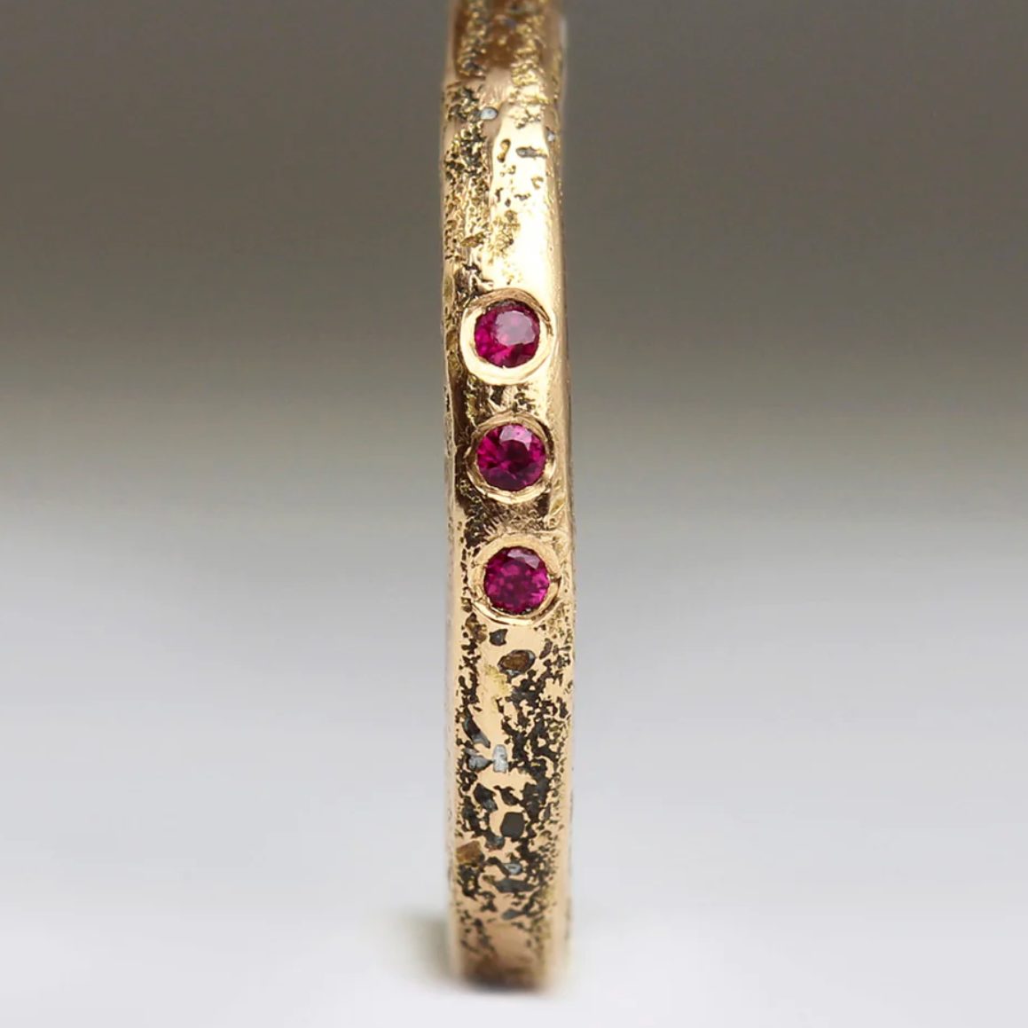 ruby sandcast ring