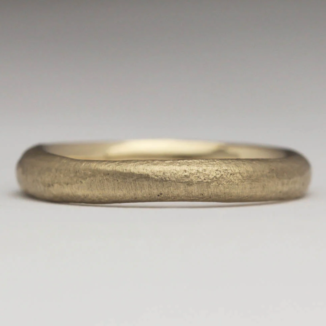sandcast gold band