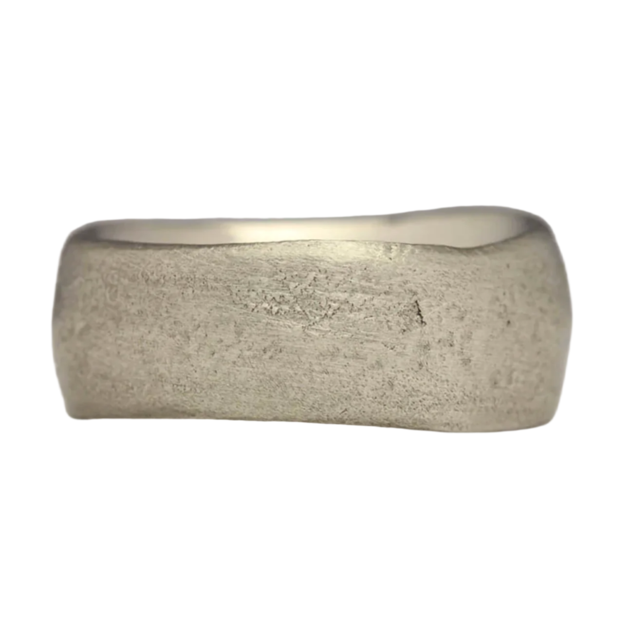 sandcast wedding ring