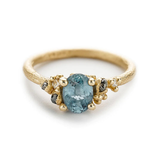 sapphire solitare ring
