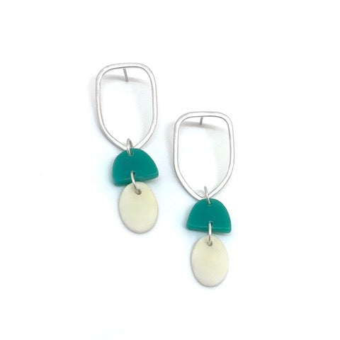 sea grass earrings