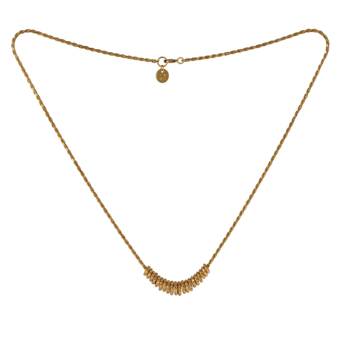 serpentine ink necklace