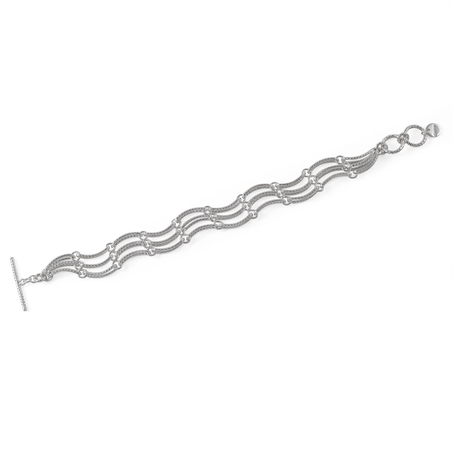 serpentine silver bracelet