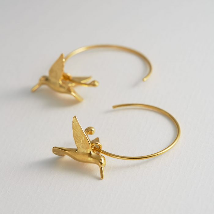hummingbird hoops gold