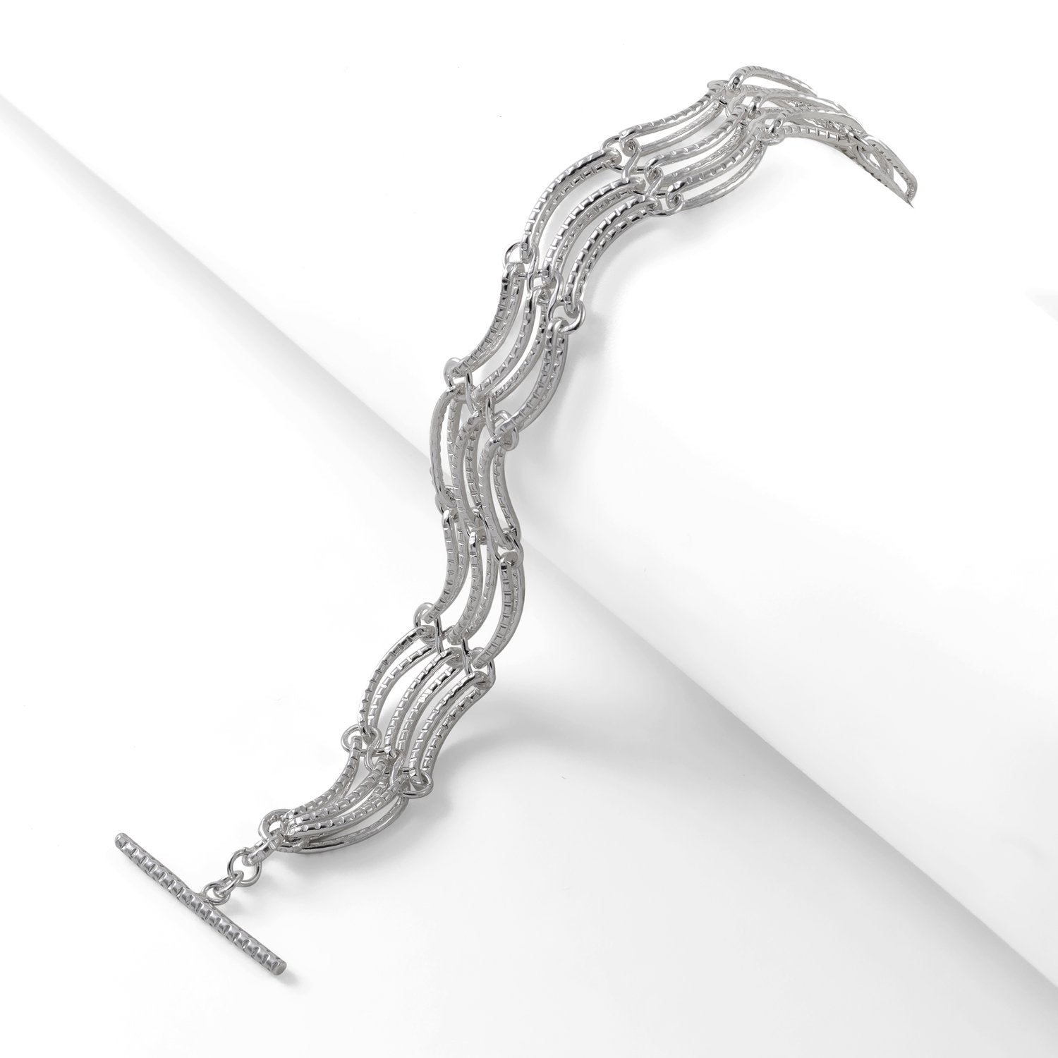 silver serpentine bracelet