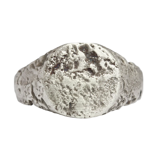 silver signet ring