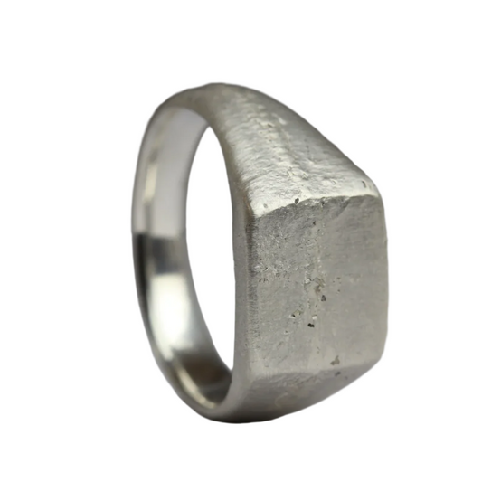 silver signet ring
