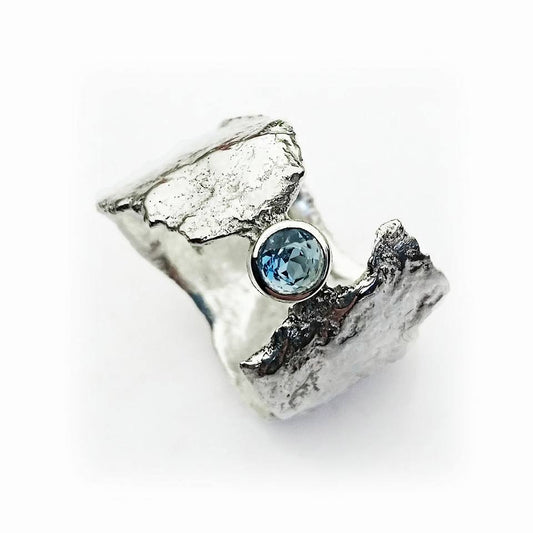 Blue Topaz Faerie Ring