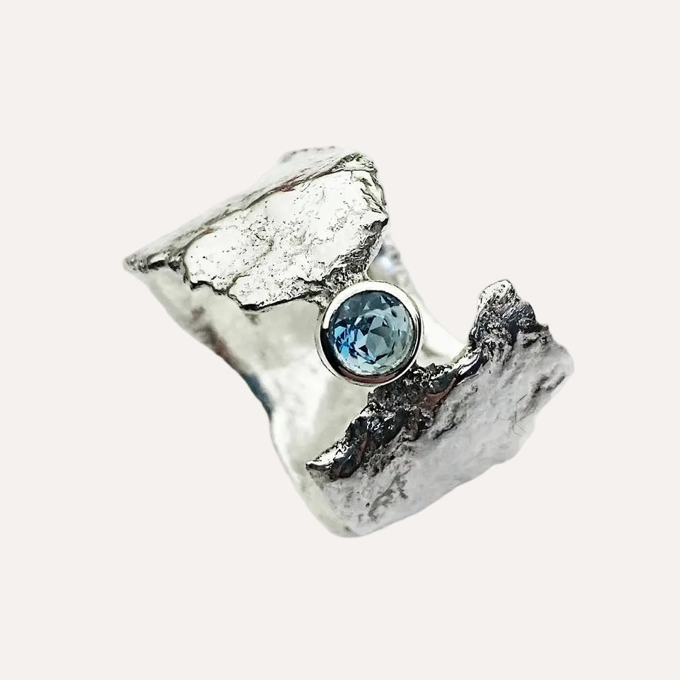 Blue Topaz Faerie Ring